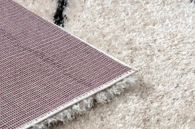 Koberec FLUFFY 2371 shaggy paski - krém / antracit