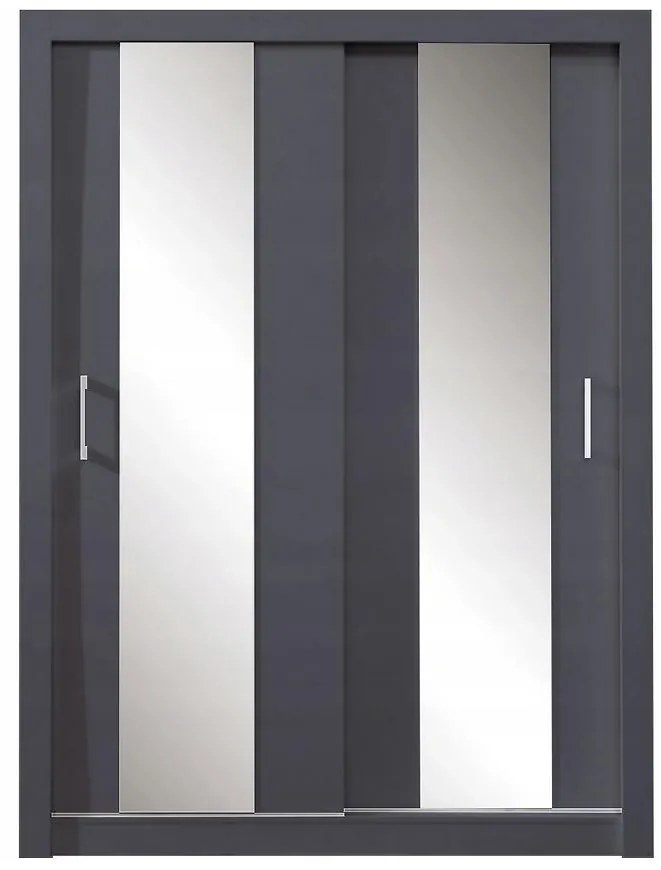 Skriňa Duca dc3 antracit 160