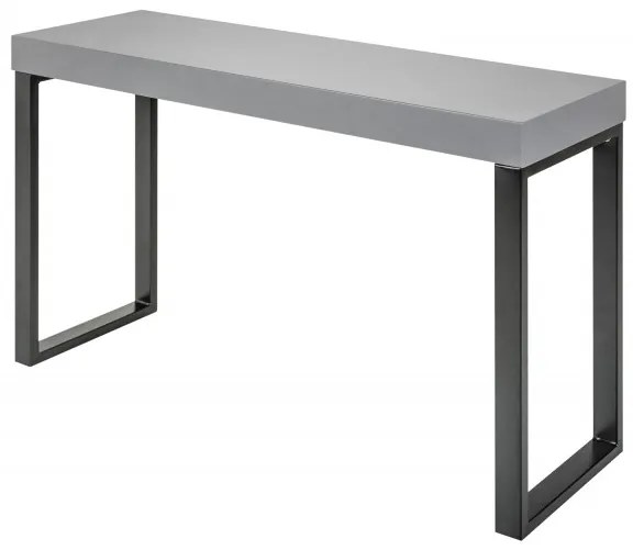 Písací stôl Grey Desk 120x40cm sivý