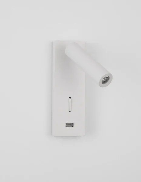 Moderné nástenné svietidlo Fuse 6 biele