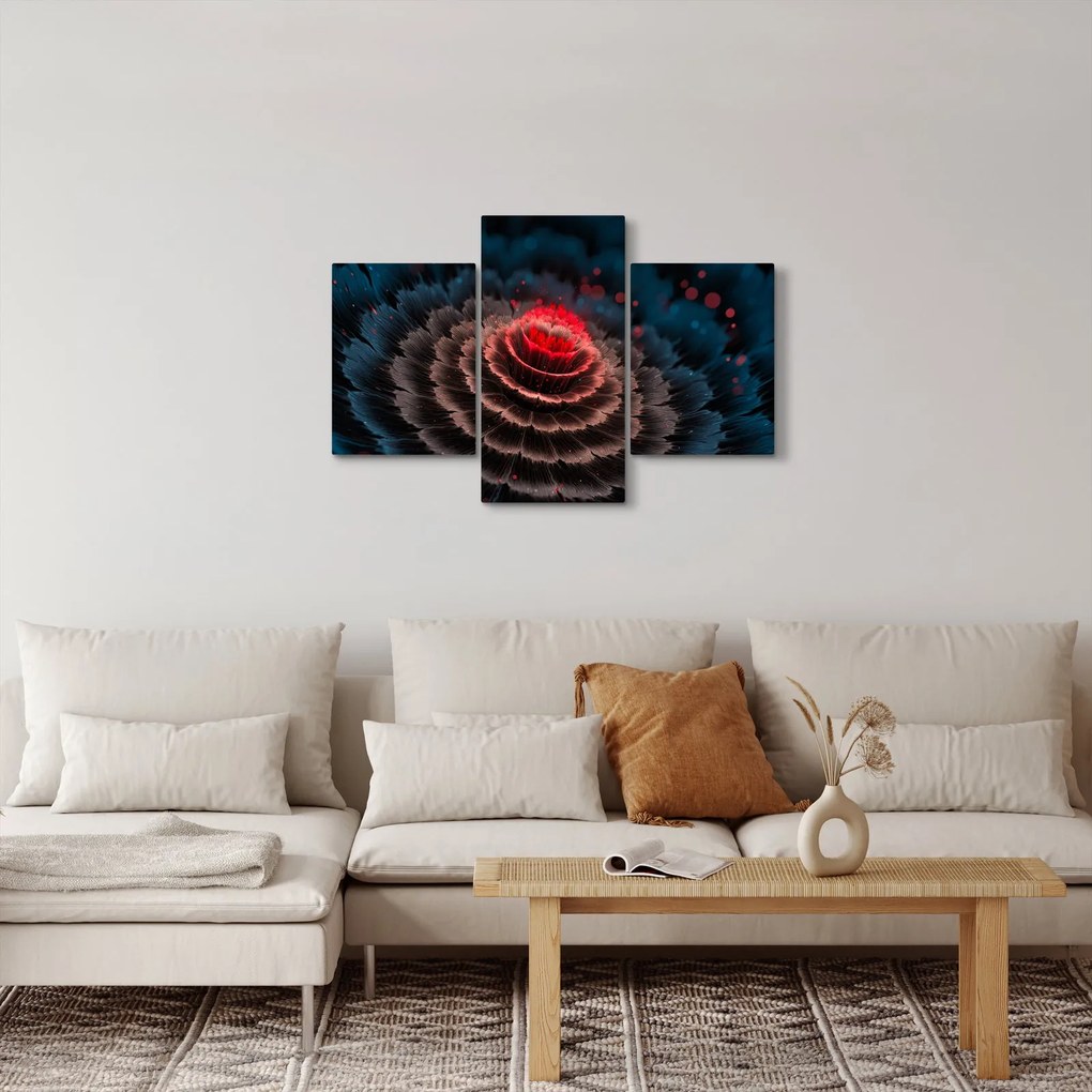 Obraz abstrakcie (90x60 cm)
