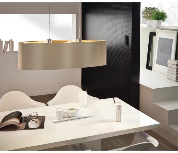Eglo 31613 - Luster na lanku MASERLO 2xE27/60W/230V