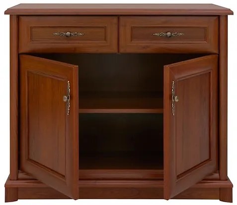 Komoda BRW KENT EKOM 2D2S (Gaštan). Akcia -30%. Vlastná spoľahlivá doprava až k Vám domov. 880777