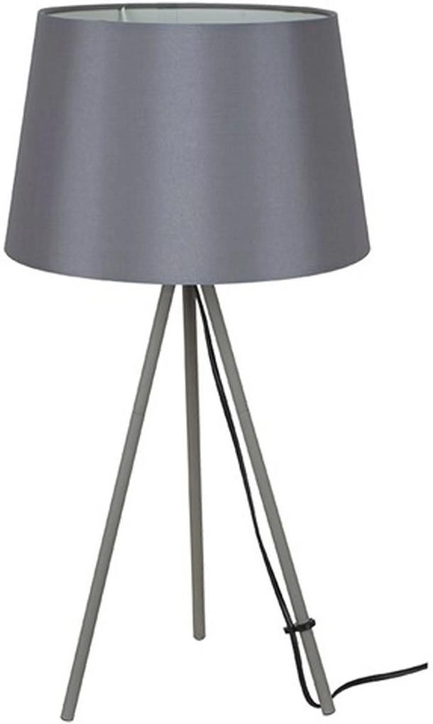 Solight Stolná lampa Milano Tripod šedá WA005-G