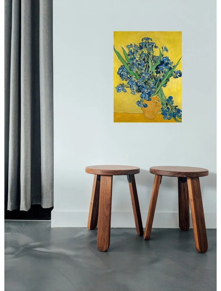 Reprodukcia obrazu Vincenta van Gogha - Irises, 60 × 45 cm
