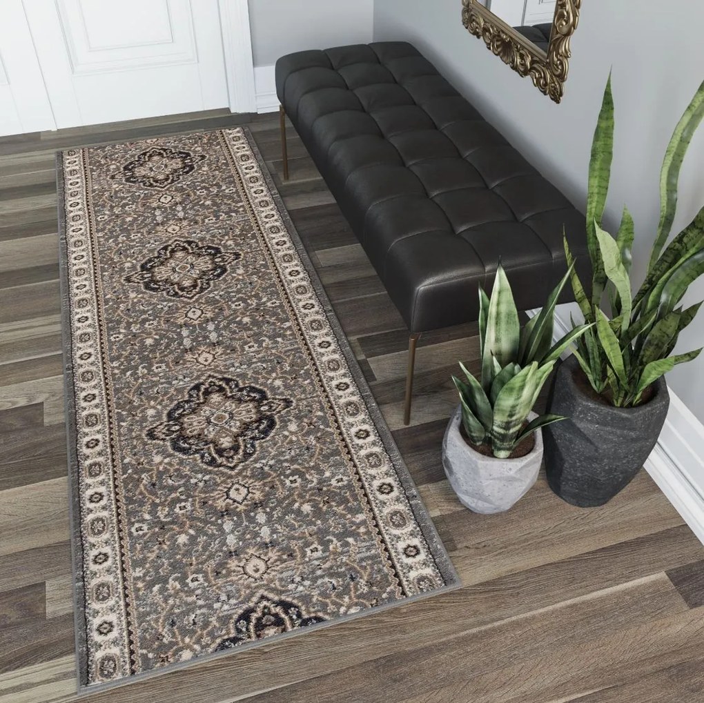 Behúň DENVER - šedý - 70x100 cm