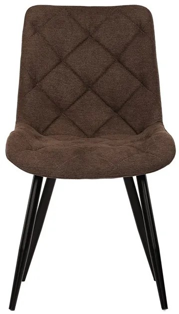 Autronic BONTEC Jedálenská stolička, hnedá, látka, CT-382 BR2 Farba: Šedá