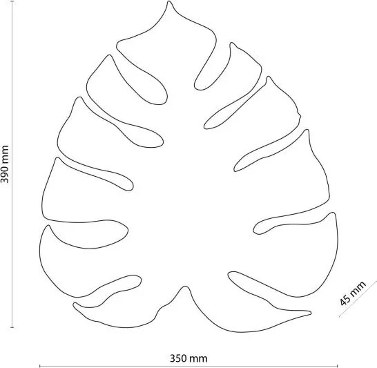 Nástenné svietidlo MONSTERA 3xG9/8W/230V čierne