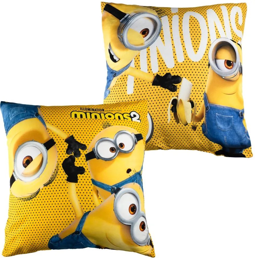 Jerry Fabrics Detský vankúšik s potlačou - Bluey - rodina | 40 x 40 cm