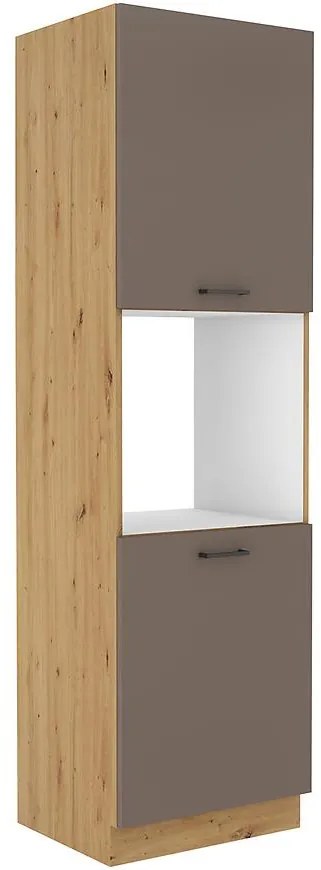 Skrinka do kuchyne Bolonia trufel/artisan 60dp-210 2f