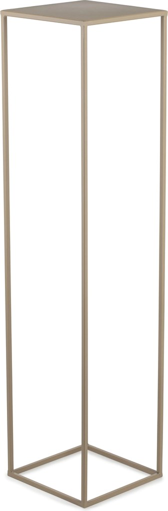 STOJAN NA KVETINÁČ SIMPLE 100X24X24 CM BÉŽOVÁ