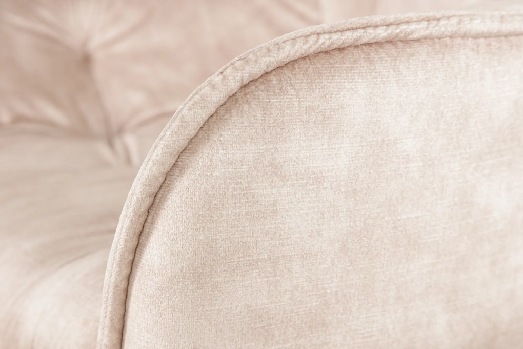 Barová stolička Milano champagne velvet