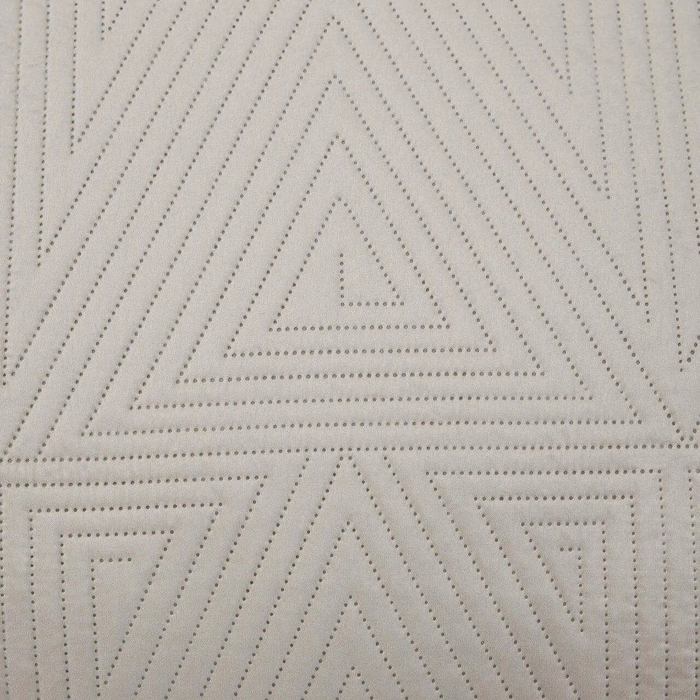 Prehoz na posteľ TRIO svetlobéžový Rozmer: 240x260 cm