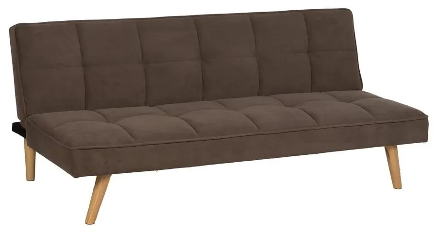 Hnedá ženilková rozkladacia pohovka 175 cm – Ixia