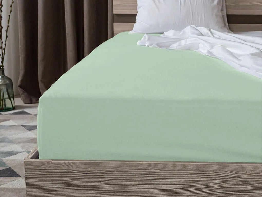 Jersey plachta EXCLUSIVE mätovo zelená 200 x 220 cm