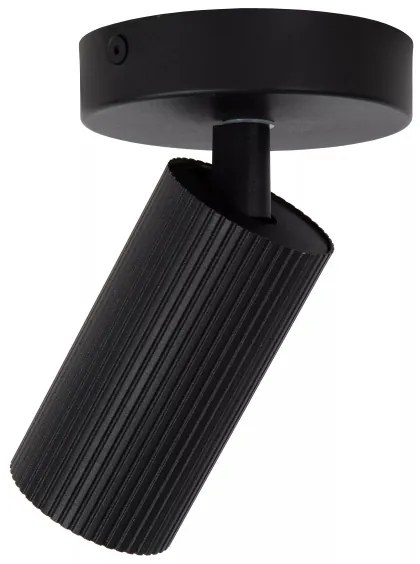 Lucide 09939/01/30 - Nástenné bodové svietidlo CLUBS 1xGU10/40W/230V čierna