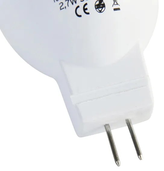Sada 5 LED žiaroviek G4 MR11 2,7 W 210 lm 3000 K 12 V