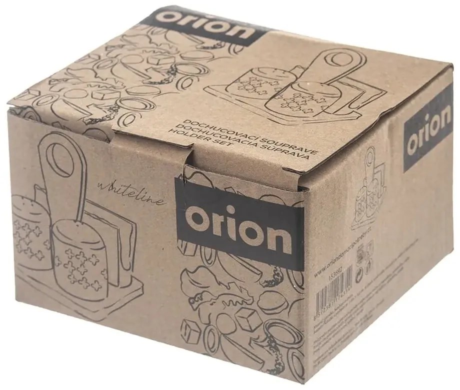 Soľnička a korenička Whiteline - Orion