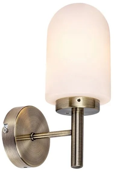 Rabalux 71060 - Kúpeľňové nástenné svietidlo ZENKAI 1xE14/10W/230V IP44 bronz