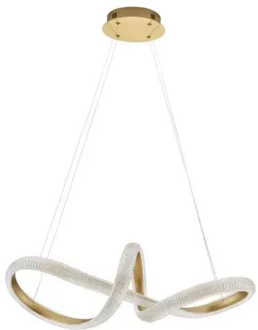 LED luster Medora B 75.5 zlaté