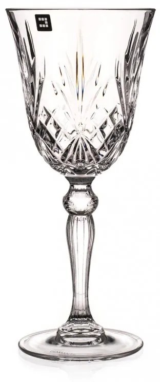 Diamante poháre na víno Chatsworth 270 ml 6KS