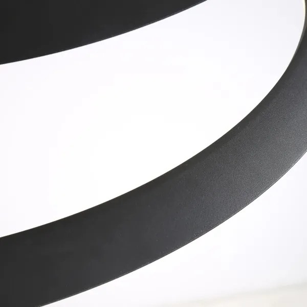 LED Luster na lanku TANGO LED/44W/230V 4000K pr. 60 cm čierna