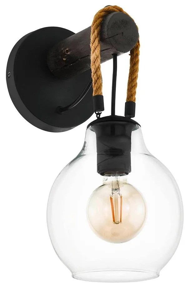 Eglo 43619 - Nástenné svietidlo RODING 1xE27/40W/230V