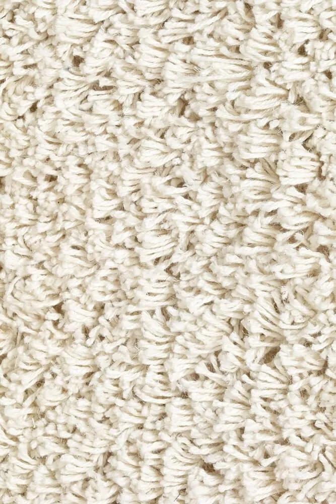 Roots Living | Koberec Long Pile Linen - Prírodní biela / 200x300 cm