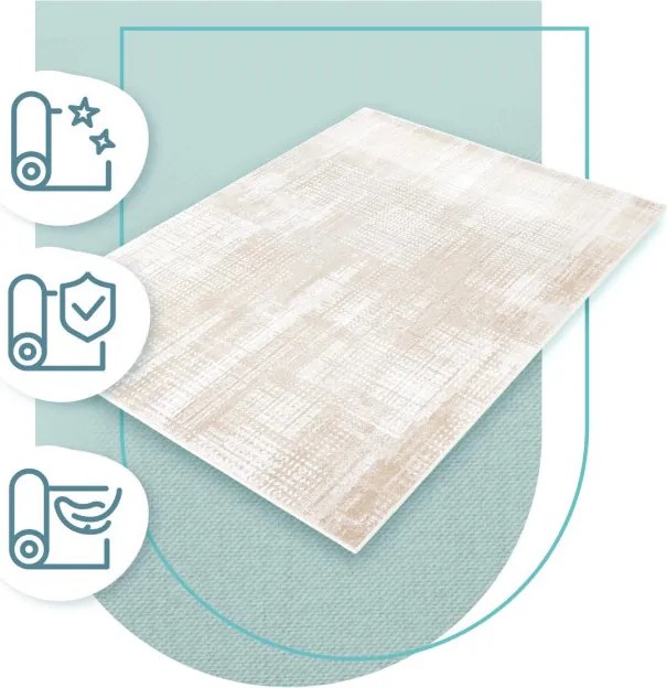 Koberec FD Sensi Mitros svetlobéžový