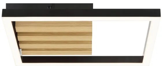 Brilliant - stmievateľné LED stropné svietidlo CALMA LED/15W/230V čierna