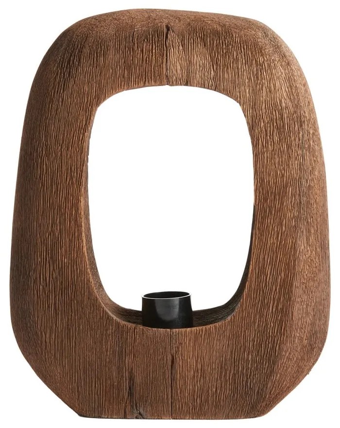 Hnedá stolová lampa (výška 30 cm) Kelafo – Light &amp; Living