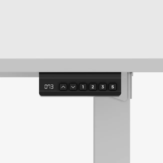 Elektrický výškovo nastaviteľný stôl Mark Adler Leader 9.3 biely