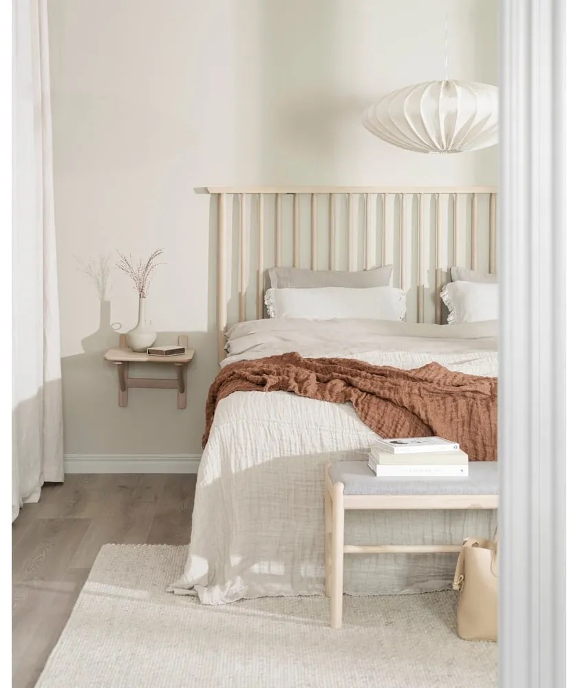 Nočný stolík v dekore duba s poličkami Camrose - Rowico