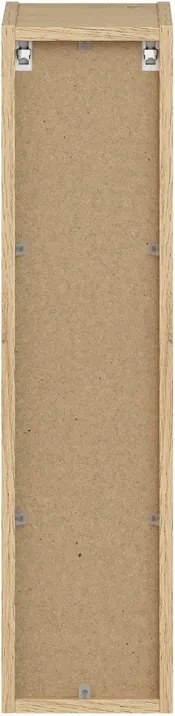 Horní závěsný koupelnový regál UNI 83-20-80 dub cremona