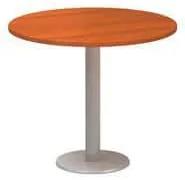 Kruhový konferenčný stôl Alfa 400, 90 x 74,2 cm, dezén čerešňa
