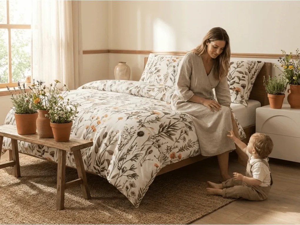 Flanelové obliečky z mikrovlákna LUNELISE farebné Rozmer obliečky: 2 ks 70 x 90 cm | 200 x 220 cm