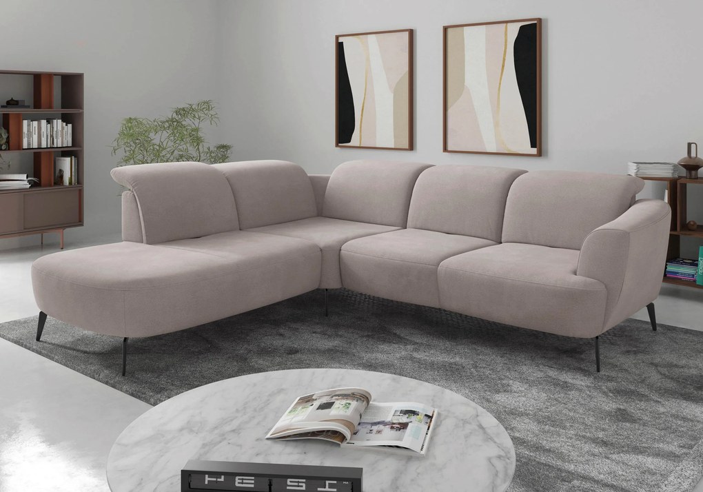 XXXLutz ROHOVÁ SEDAČKA, textil, sivobéžová Sit & More - Sedačky - 000144018587