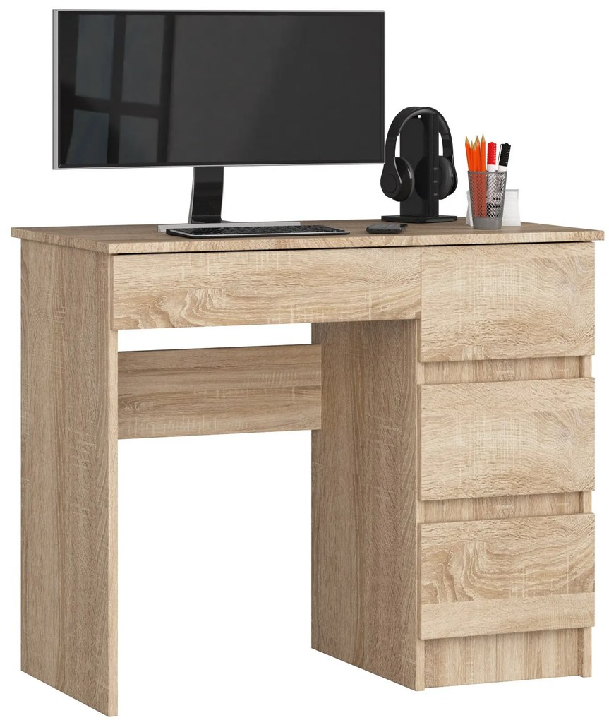 PC stolík Alineadas (dub sonoma). Akcia -22%. Vlastná spoľahlivá doprava až k Vám domov. 1117061
