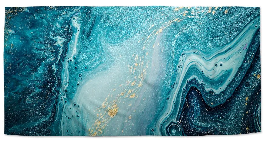 Sablio Uterák Modrý pigment - 30x50 cm