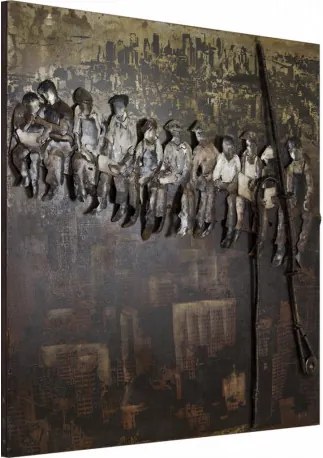 Kovový obraz 100x100 T130832