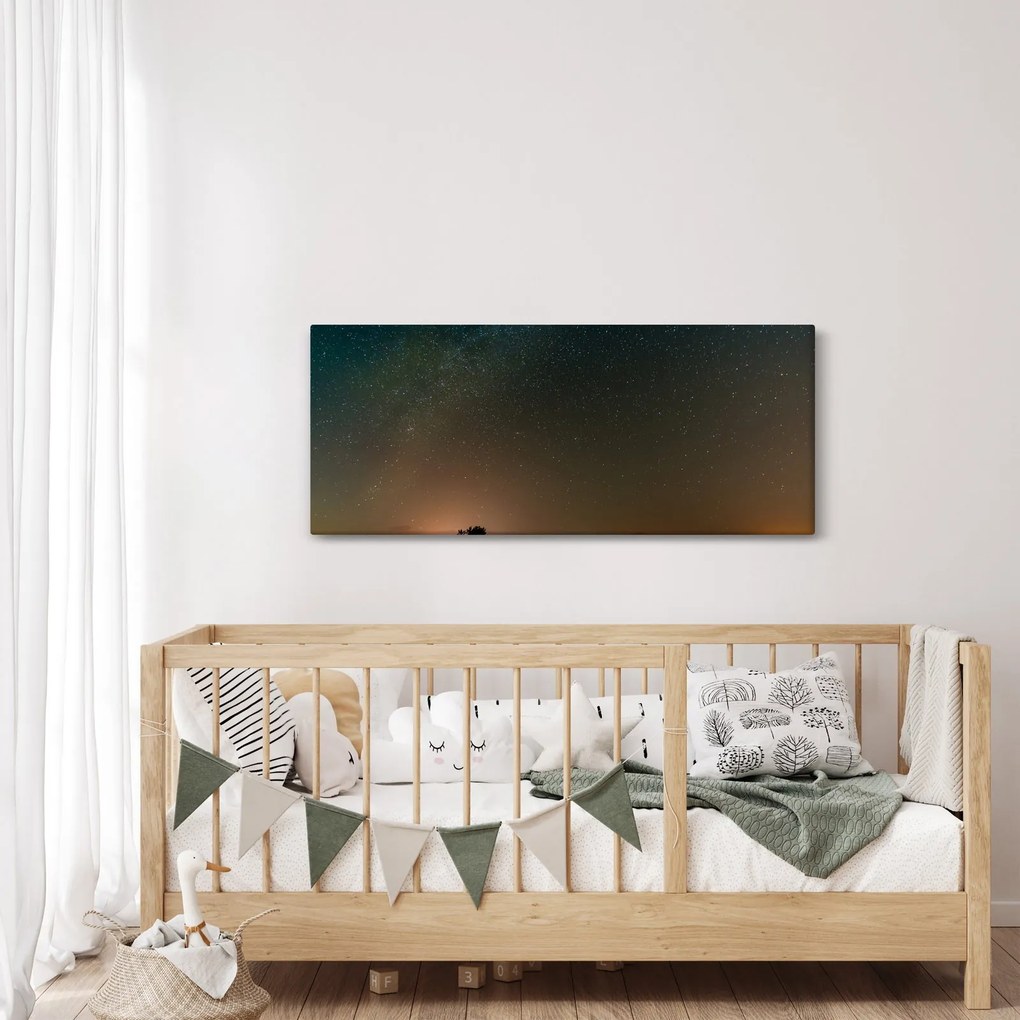 Obraz mliečnej cesty (120x50 cm)