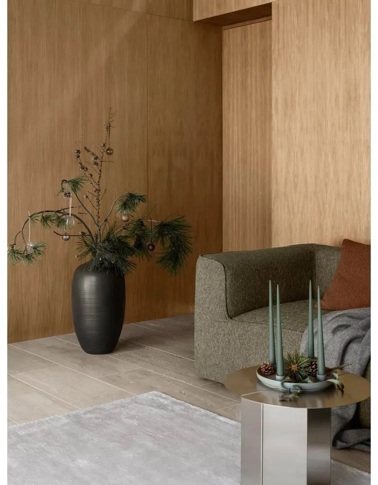 Sivá deka s prímesou vlny 145x200 cm Ahwi – Blomus