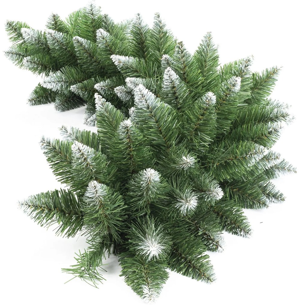 Girlanda so zasneženými končekmi 100 cm