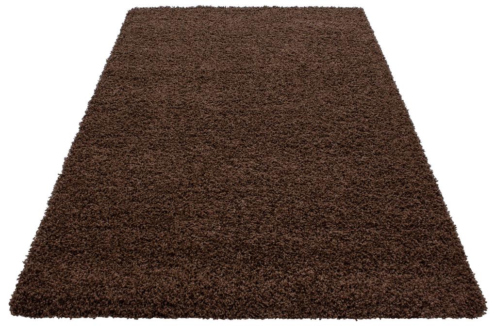 Ayyildiz koberce Kusový koberec Life Shaggy 1500 brown - 160x230 cm