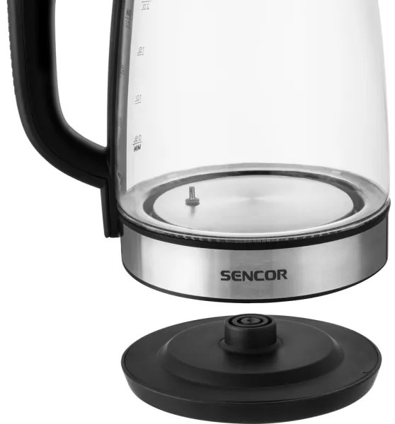 Sencor - Rýchlovarná kanvica s termoreguláciou a LED podsvietením 2 l 2200W/230V