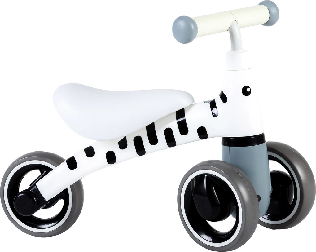ECOTOYS detské odrážadlo Zebra, EVA kolesá, 12–36 mes., ľahké, s blokádou riadenia