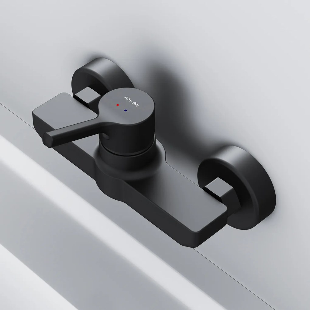 Sprchová batéria AM.PM X-Joy S FXB20022 jednopáková, čierna