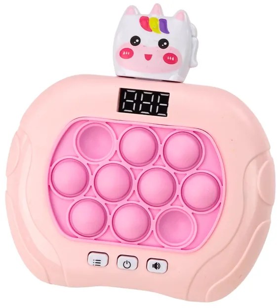LEAN TOYS Hra Pop-It - Jednorožec ružový