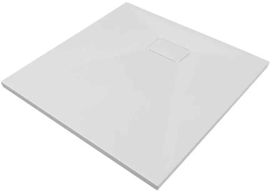 Vanička štvorcová Vexo 90x90 biela