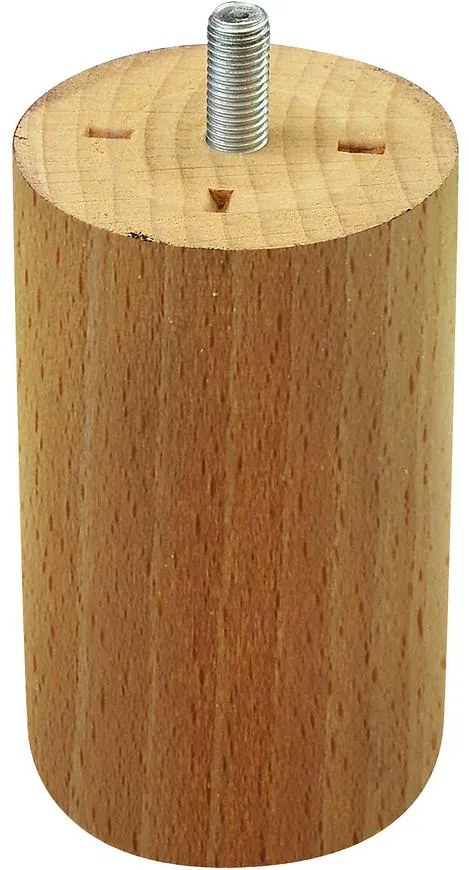 Drevená nábytková noha 100/55 mm okráhla, buk